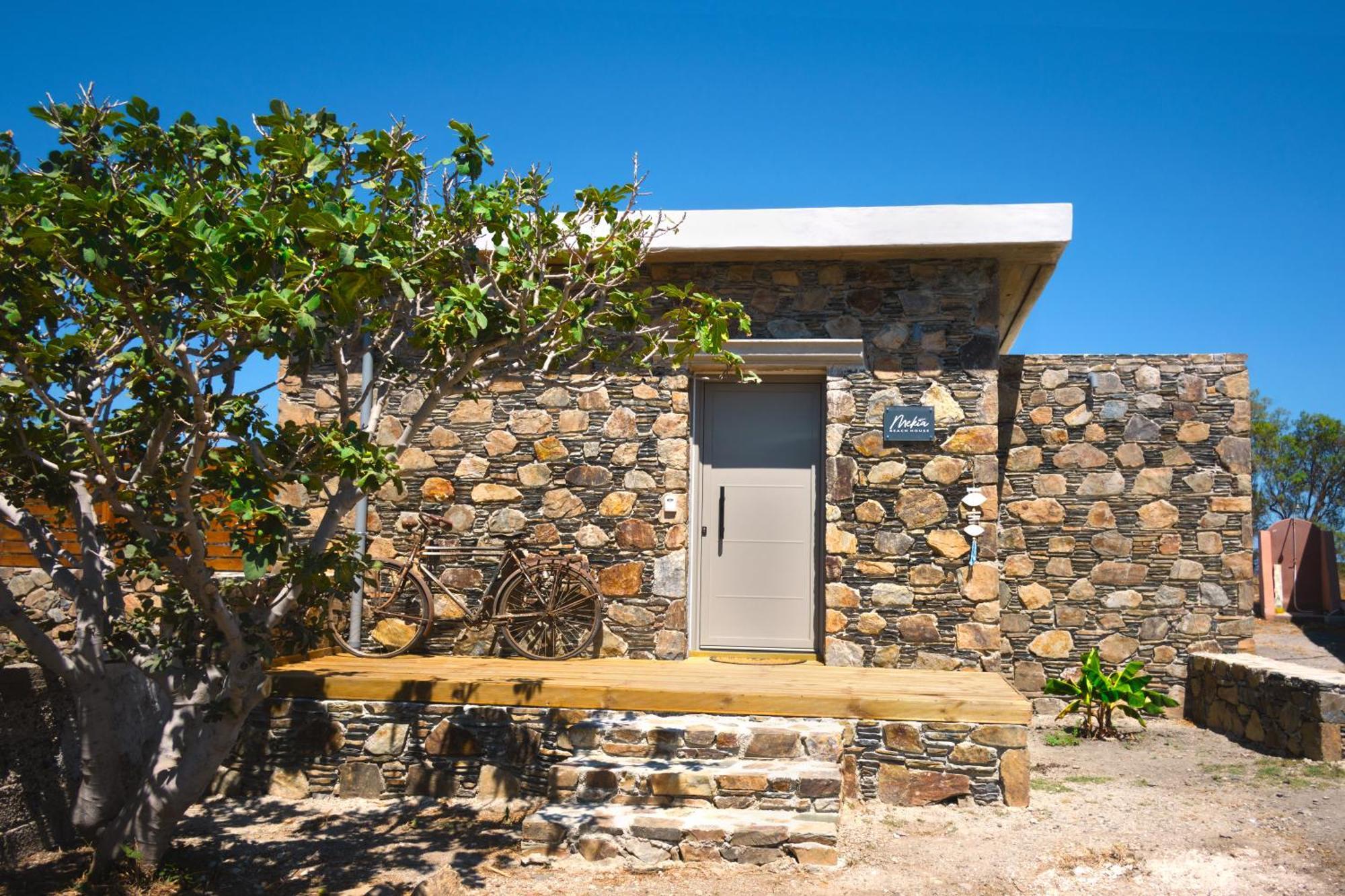 Mekia'S Beach House Livadia  ภายนอก รูปภาพ